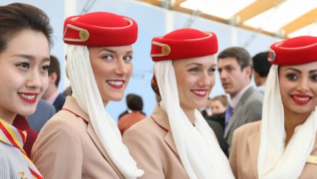 emirates and hainan airlines cabin crew